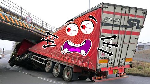 Trucks Vs Bridges | Driving Fails Compilation | Doodles