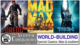 World-Building | Mad Max: Fury Road, Tron: Legacy, Dredd