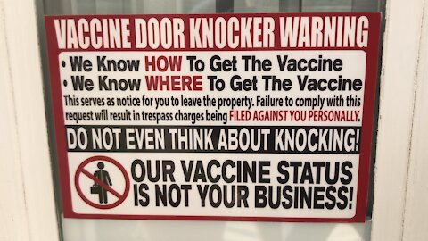 Dear VaxDoor Knockers