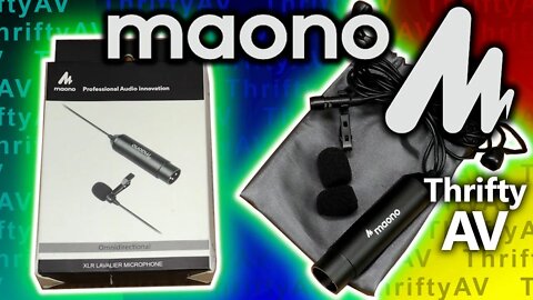 Quality XLR Sound on a Budget! The Maono AU-XLR10 Lavalier Lapel Microphone Unboxing & Demonstration