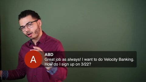 Velocity Banking Options