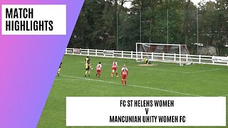 Women's FA Cup | FC St Helens Women v Mancunian Unity Women FC | Match highlights