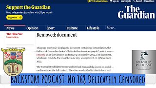 Backstory Podcast No 168 Delicately Censored