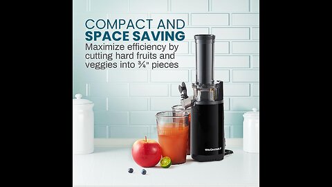 products rewiew Small Space-Saving Masticating Slow Juicer online shopping with amazon