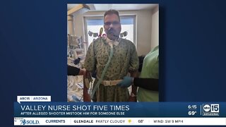 Valley nurse shot five times