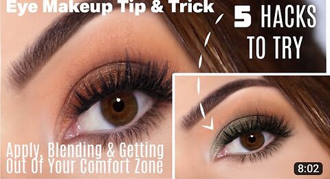 Eye Makeup Hacks To Improve How You Apply Eyeshadow