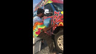 Truck artist