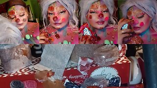 candyland qween made of Real Candy makeup tutorial