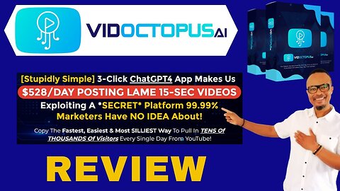 VidOctopus AI Review 💥 VidOctopus AI Review | Demo | Create Reels With ChatGPT 🎁