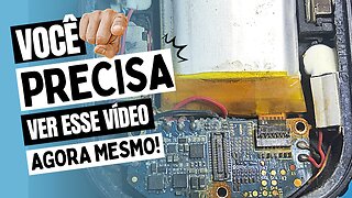 Resgatando Um Smartwatch! Reparo Após Um Mergulho na Piscina 🏊‍♂️💦