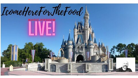 Relaxing day at Disney Worlds Magic Kingdom! Livestream!