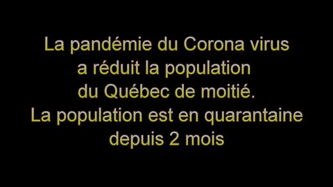 Pandémie Coronavirus/Covid-19 au Québec mai 2020/hiver 2021