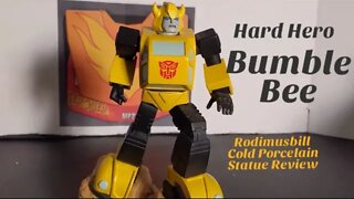 Transformers Hard Hero BUMBLEBEE Cold Porcelain Statue Review *Limited Edition Artist Proof*