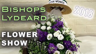 Bishops Lydeard Flower Show 2018 English village flower show
