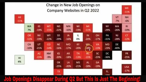 Jobs Openings Around The U.S. Are Disappearing But It's Only The Beginning!