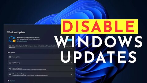 Disable Windows 11 Update Permanently! (3 Methods)