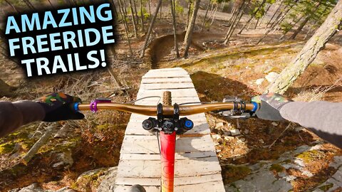 Some of These Freeride Trails Get a bit SPICY!