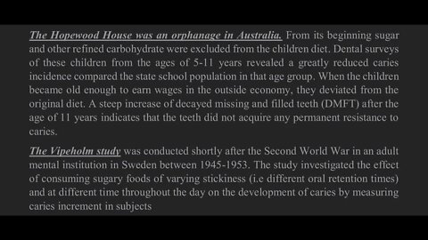 Preventive Dentistry L12 (Diet and Dental Caries)