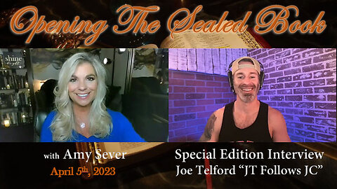 04/05 Amy Sever Interviews Joe Telford "JT Follows JC "