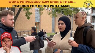 Shocking Exposé: Woke Students' Pro-Terrorist Views on HAMAS Justification in Palestine Conflict