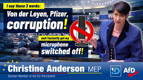 Corruption? Microphone switched off! - EU Parliament protects Ursula von der Leyen