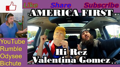 Pitt Reacts to AMERICA FIRST By Hi Rez ft Valentina Gomez