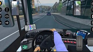Extreme Bus Driving in Saxony: Conquering the First Route with BeamNG Experience
