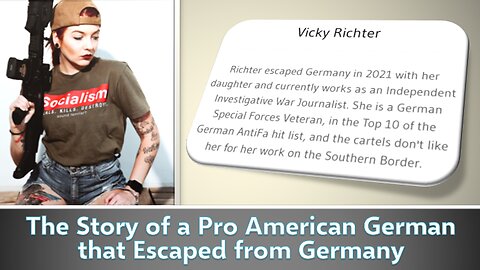 Vicky Richter: The Story of an Pro American German that Escaped Germany