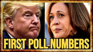 CNN Airs FIRST TRUMP VS HARRIS POLLING Since Her Coronation