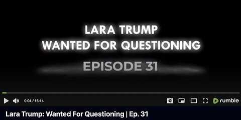 Q&A on "Lara Trump: Wanted For Questioning | Ep. 31" (09-13-2023)