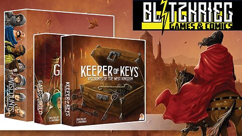 Viscounts of the West Kingdom: Keeper of Keys, Gates of Gold & Collector Box Kickstarter Unboxing