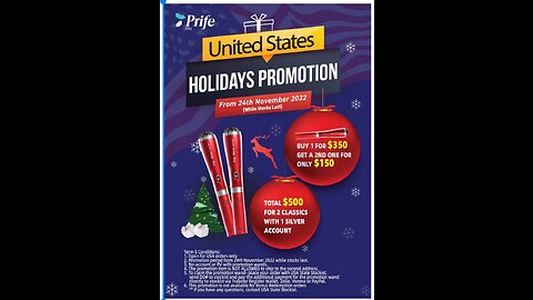 iTeraCare Holiday Promo Instructions To Buy 1 Get 1 At Lower Price While Supplies Last