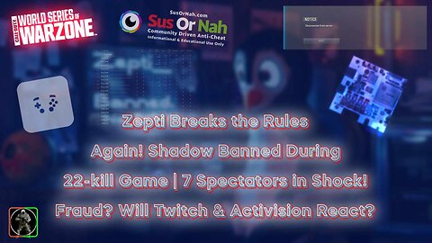 🚨🎮🔥 6-10-24, Banned 2024 WSOW Player Zepti Ricocheted Back After Perm Ban Only to Be Shadowed! 🌪️🎮🚨