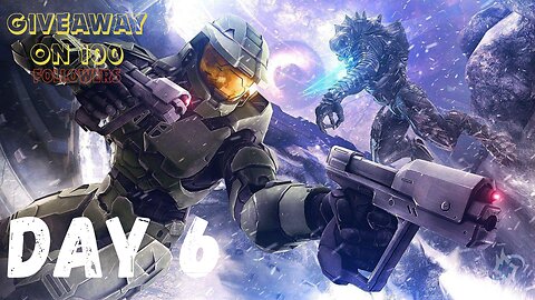 🔴Let's Play The Master Chief Collection All (Game Giveaway on 100 Followers) Day 6