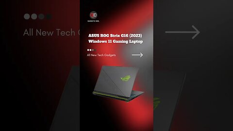 ASUS ROG Strix G16 (2023) Windows 11 Gaming Laptop #asus #laptop