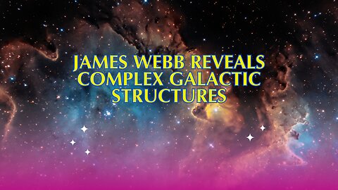 James Webb Telescope Real Pictures of Galactic Structures!