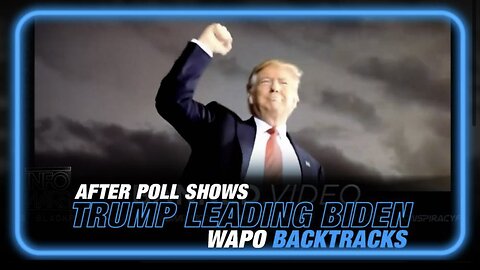 Washington Post Dismisses IT'S OWN POLL Which Shows Trump is Leading Biden!