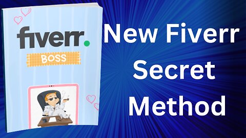 New Fiverr Secret Hack Method