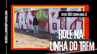 LADO B : BECK : ASTERISTICO Role na linha do Trem Mural de Graffiti DVD 100 COMÉDIA 2