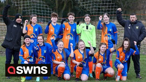 Girls' footy team goes from losing each week to winning promotion to top division