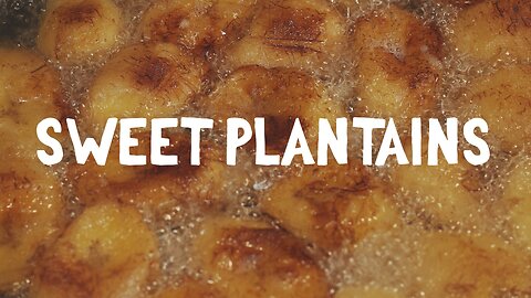 UA Chef ~ Sweet Plantains