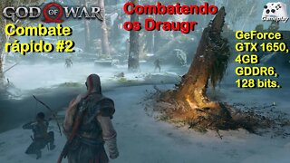 God of War (2018) - Combatendo os Draugr - Combate rápido #2