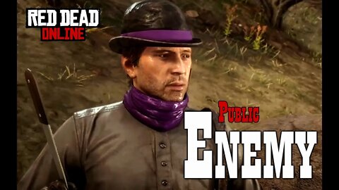 Red Dead Online 09 Public Enemy & Name Your Weapon - No Commentary Gameplay