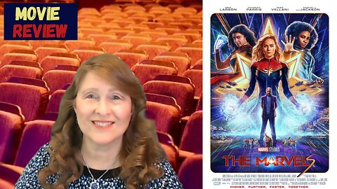 The Marvels movie review by Movie Review Mom!