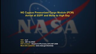 NASA rgo -Inside an environmentallyumman's Cygnus spacecraft's pressurized cargo module (PCM) for