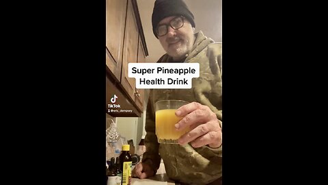 Pineapple Juice Health Drink