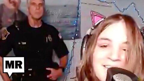 WATCH: Cops BUST IN During Trans Teen's Minecraft Stream