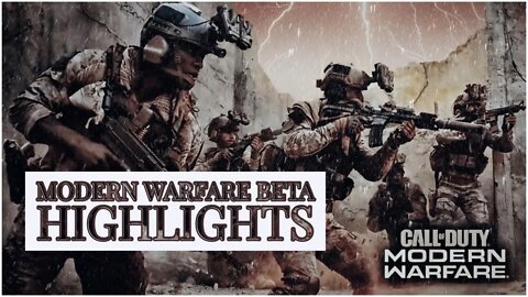 COD: Modern Warfare BETA highlights