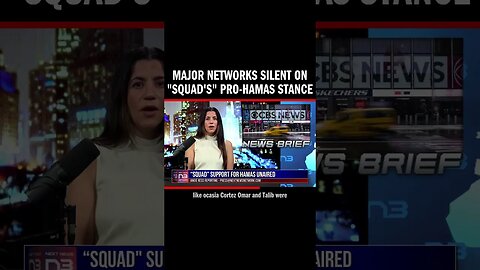 Major networks overlook "Squad" comments on Israel's terror attacks