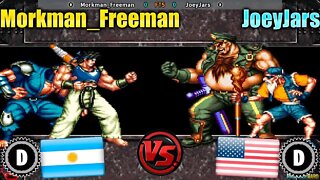 Kizuna Encounter: Super Tag Battle (Morkman_Freeman Vs. JoeyJars) [Argentina Vs. U.S.A.]